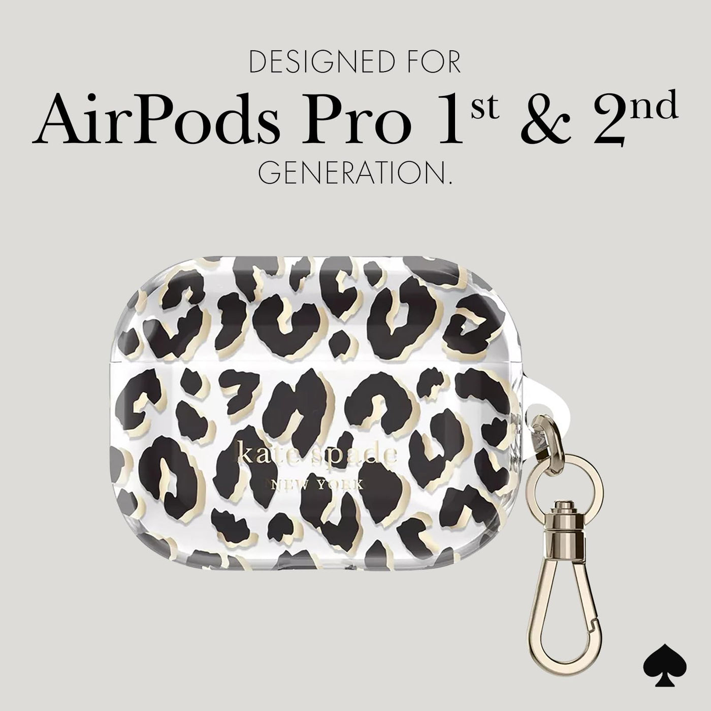 【AIRPODS CASE】ケイトスペード ニューヨーク AirPods Pro 保護ケース  AirPods Pro 第2世代/第1世代対応