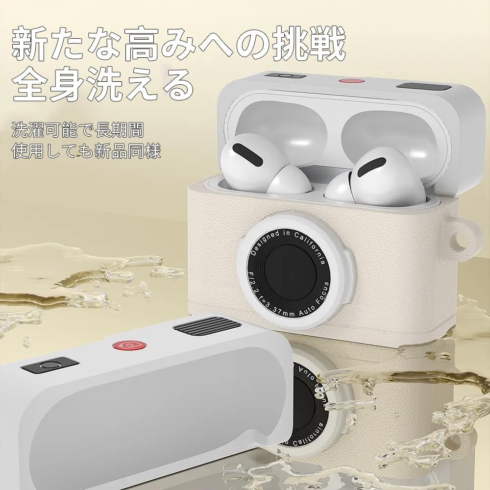 【AIRPODS CASE】AirPods 第4世代 カバー レトロカメラ