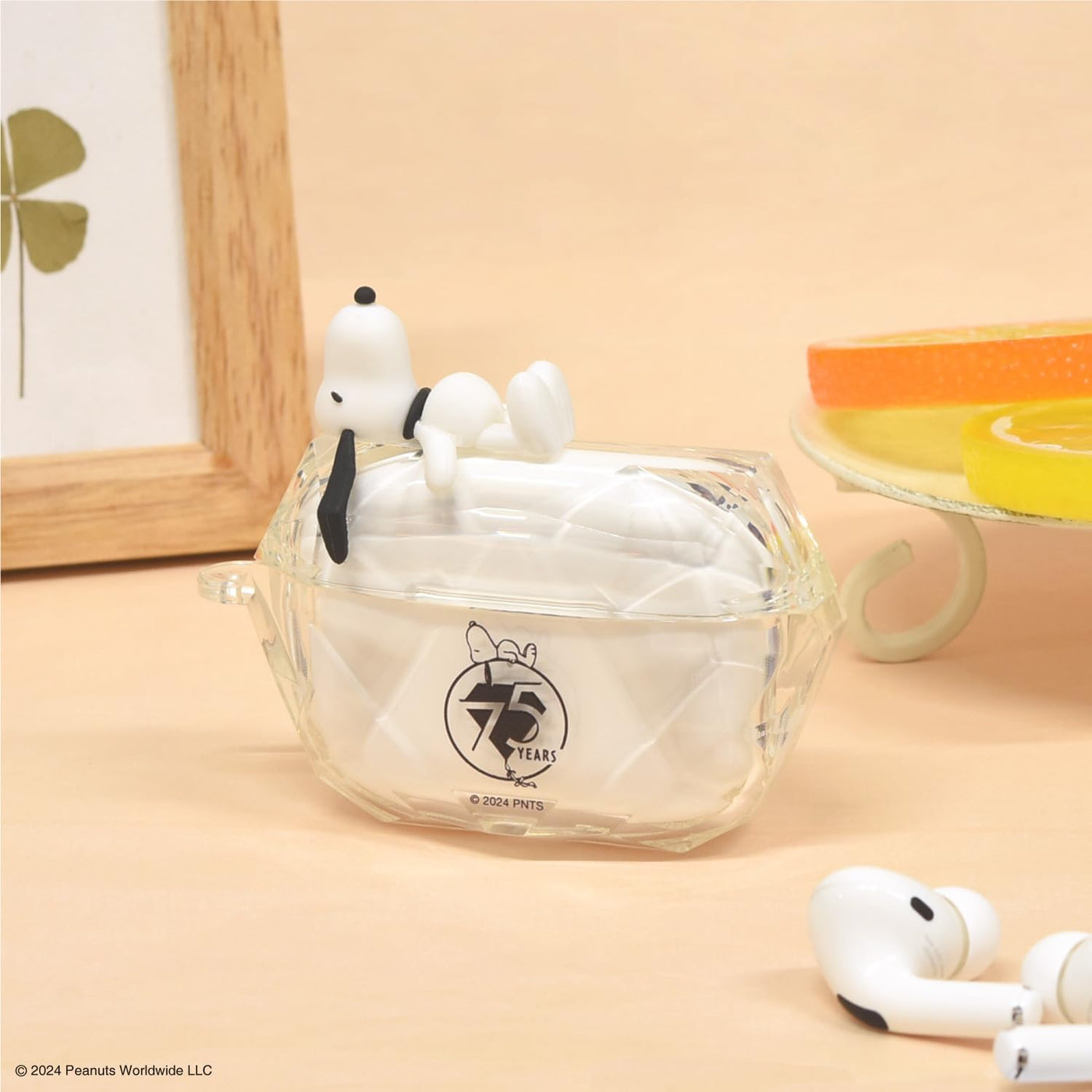 【AIRPODS CASE】AirPods グルマンディーズ ピーナッツ スヌーピー AirPods Pro(第2世代)/AirPods Pro 対応  スヌーピー
