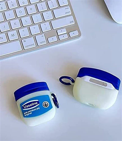 【Airpods第1/2世代・Airpods pro・Airpods第3世代に適用】ワセリン キットカット MM チョコレート イヤホンケース シリコン おもしろい 収納ケース キズ防止 耐衝撃 全面保護 紛失防止 キャラクター (モンスター, Airpods 第3世代)