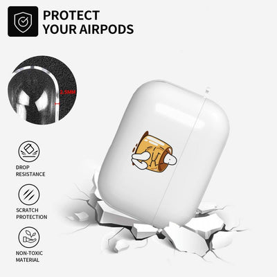 【AIRPODS CASE】AirPods  用 ケース おしゃれ かわいい AirPods 充電自由 イヤホン カバー TPU 軽量