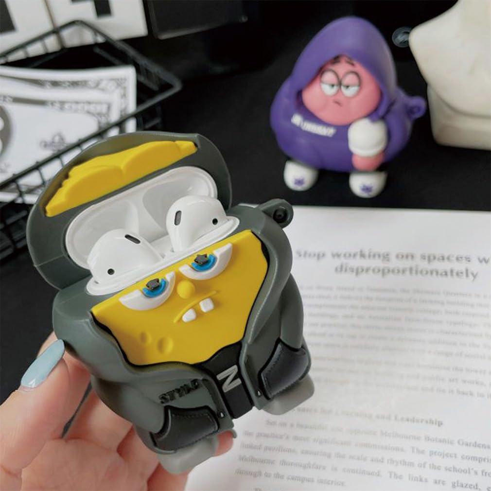 【AIRPODS CASE】スポンジボブ AirPods Pro 用ケース  AirPodsPro 第2世代