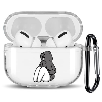 【AIRPODS CASE】AirPods  用 ケース おしゃれ かわいい AirPods 充電自由 イヤホン カバー TPU 軽量