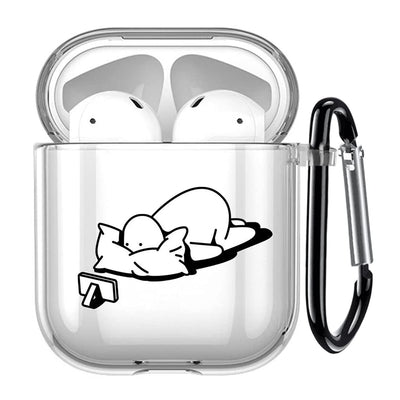 【AIRPODS CASE】AirPods  用 ケース おしゃれ かわいい AirPods 充電自由 イヤホン カバー TPU 軽量