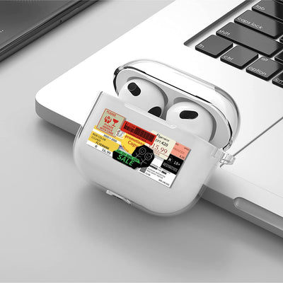 【AIRPODS CASE】 おしゃれ かわいい AirPods Pro 第2世代 ケース 韓国 おもしろ ステッカー