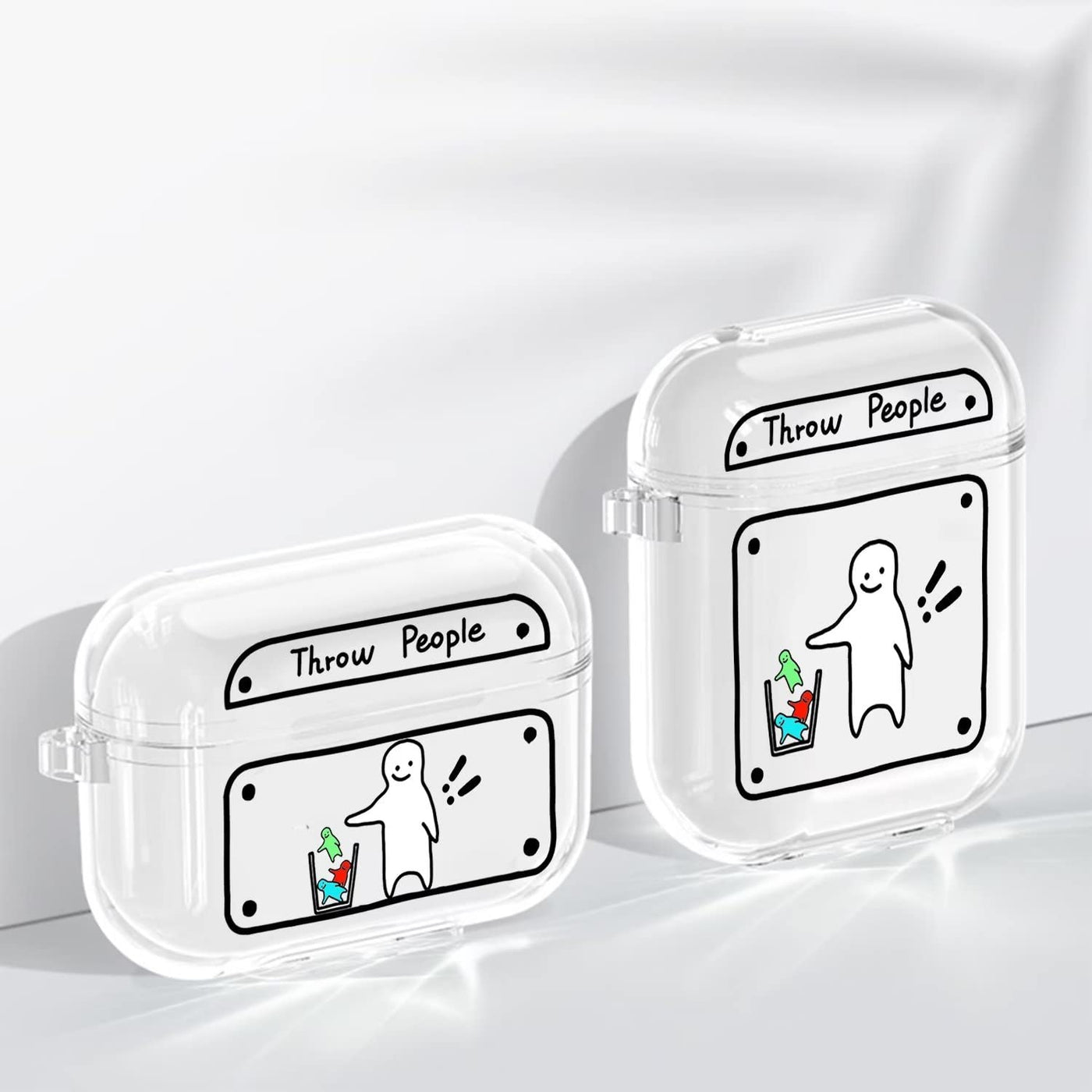 【AIRPODS CASE】二次元スタイル シンプルなスタイル エアーポッズ