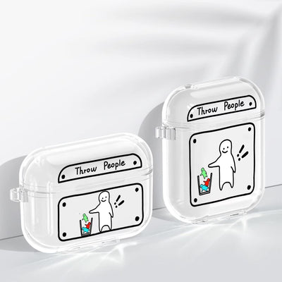 【AIRPODS CASE】二次元スタイル シンプルなスタイル エアーポッズ