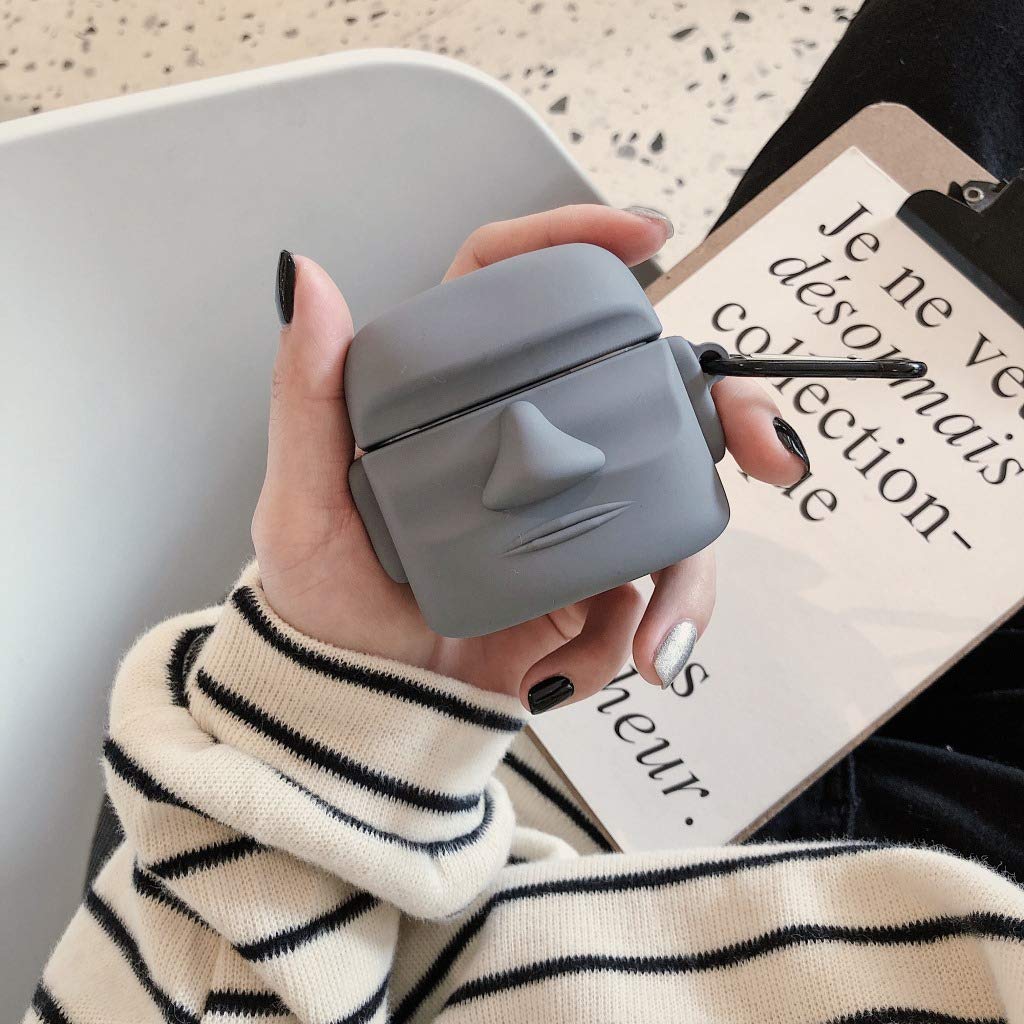 【AIRPODS CASE】Moai Statue AirPods /AirPods Proケース