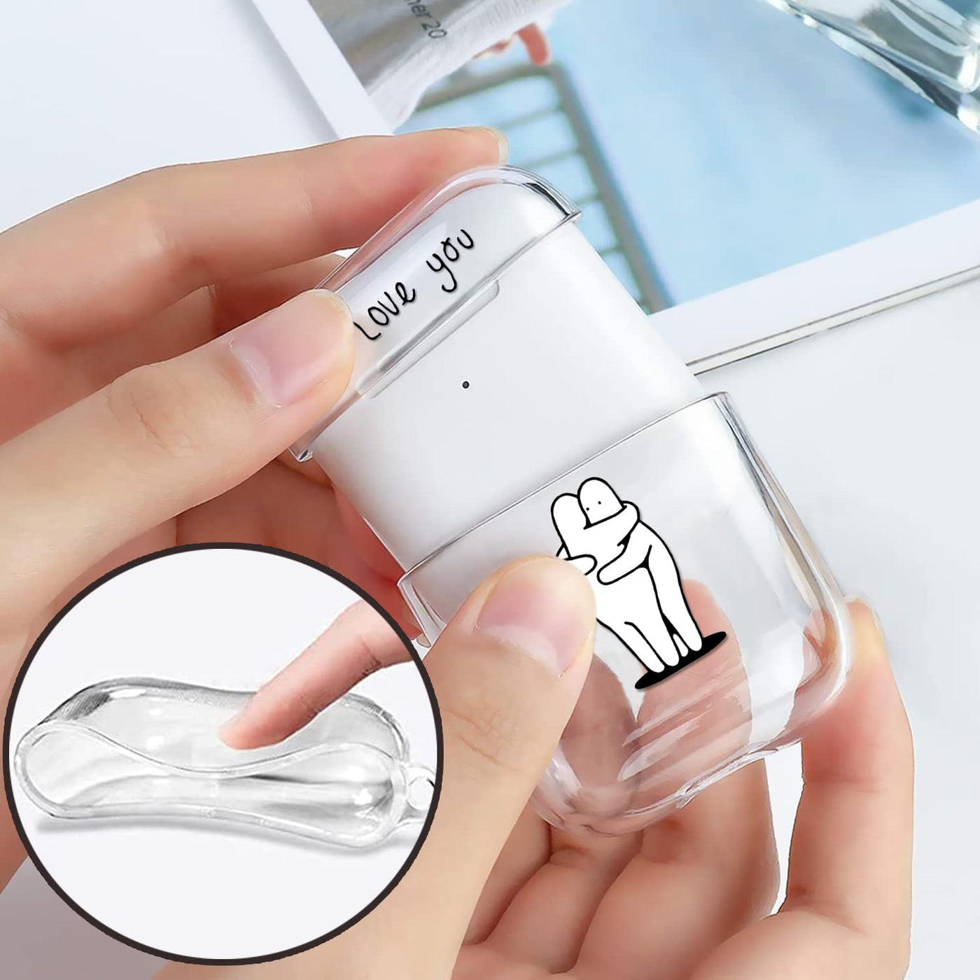 【AIRPODS CASE】Airpods 2世代 1世代対応 ケース かわいい おしゃれ TPU AirPods カバー イヤホン カバー