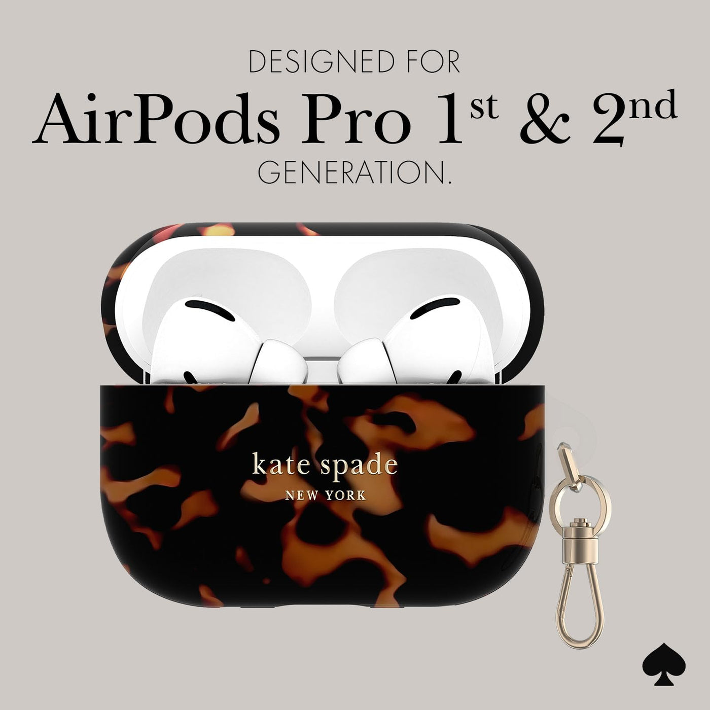 【AIRPODS CASE】ケイトスペード ニューヨーク AirPods Pro 保護ケース  AirPods Pro 第2世代/第1世代対応