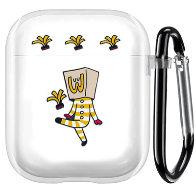 【AIRPODS CASE】二次元スタイル シンプルなスタイル エアーポッズ