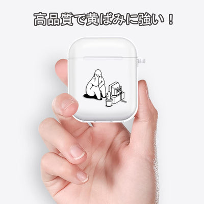 【AIRPODS CASE】Airpods 2世代 1世代対応 ケース かわいい おしゃれ TPU AirPods カバー イヤホン カバー