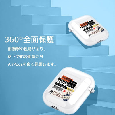 【AIRPODS CASE】 おしゃれ かわいい AirPods Pro 第2世代 ケース 韓国 おもしろ ステッカー