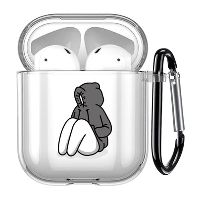 【AIRPODS CASE】AirPods  用 ケース おしゃれ かわいい AirPods 充電自由 イヤホン カバー TPU 軽量