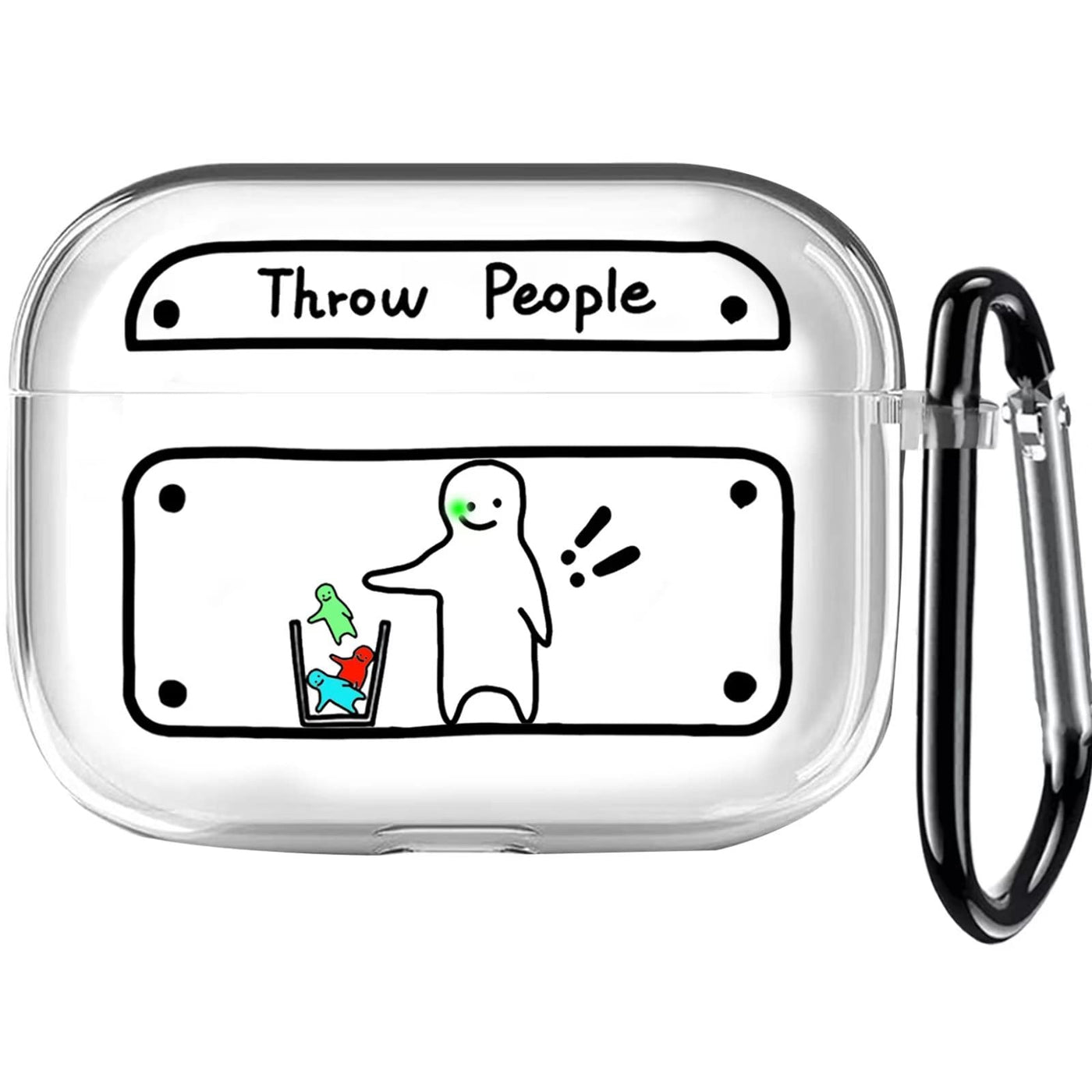 【AIRPODS CASE】二次元スタイル シンプルなスタイル エアーポッズ