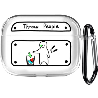 【AIRPODS CASE】二次元スタイル シンプルなスタイル エアーポッズ