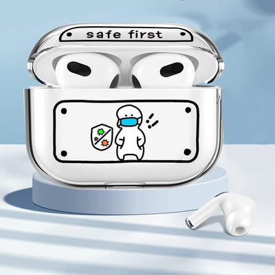 【AIRPODS CASE】二次元スタイル シンプルなスタイル エアーポッズ