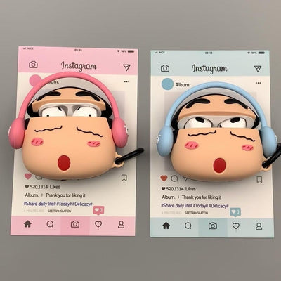 【AIRPODS CASE】クレヨンしんちゃん AirPods 1/2/3/4世代/Pro2 用 ケース エアポッドプロ ケース