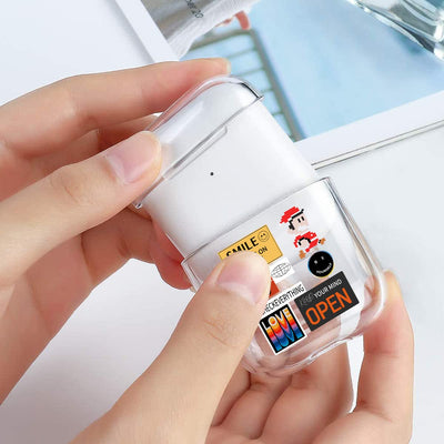 【AIRPODS CASE】 おしゃれ かわいい AirPods Pro 第2世代 ケース 韓国 おもしろ ステッカー