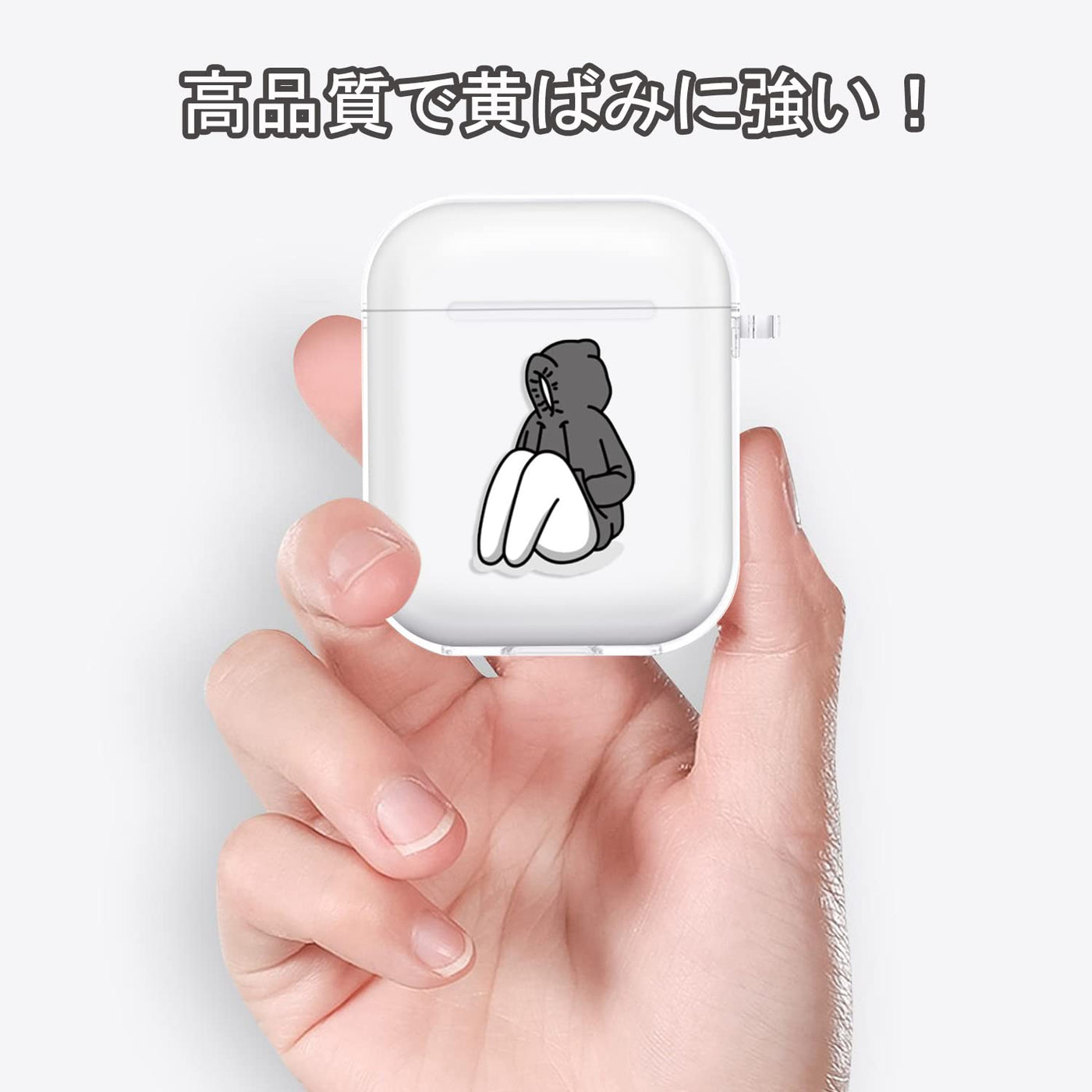 【AIRPODS CASE】AirPods  用 ケース おしゃれ かわいい AirPods 充電自由 イヤホン カバー TPU 軽量