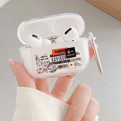【AIRPODS CASE】 おしゃれ かわいい AirPods Pro 第2世代 ケース 韓国 おもしろ ステッカー