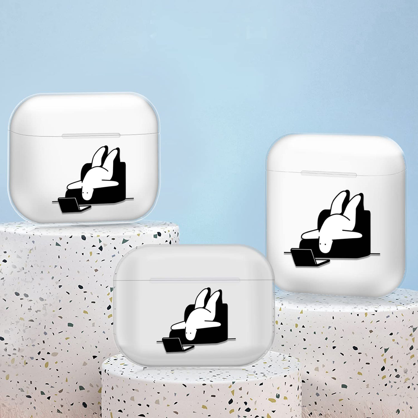 【AIRPODS CASE】AirPods  用 ケース おしゃれ かわいい AirPods 充電自由 イヤホン カバー TPU 軽量