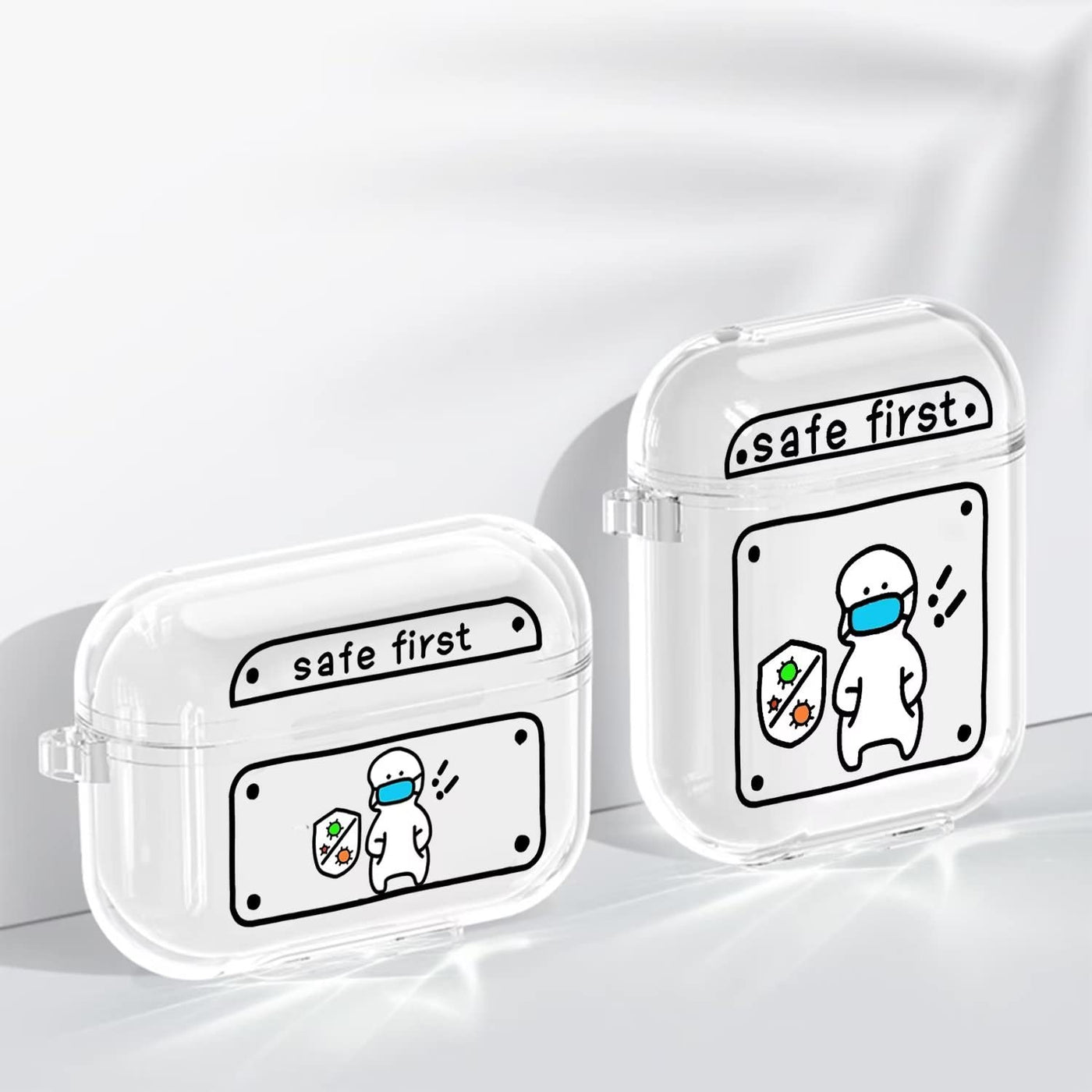 【AIRPODS CASE】二次元スタイル シンプルなスタイル エアーポッズ