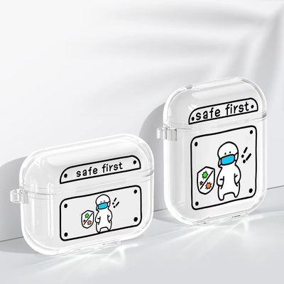 【AIRPODS CASE】二次元スタイル シンプルなスタイル エアーポッズ