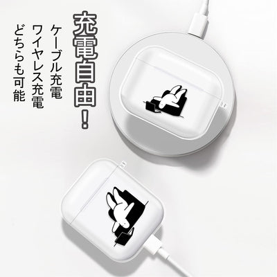 【AIRPODS CASE】AirPods  用 ケース おしゃれ かわいい AirPods 充電自由 イヤホン カバー TPU 軽量