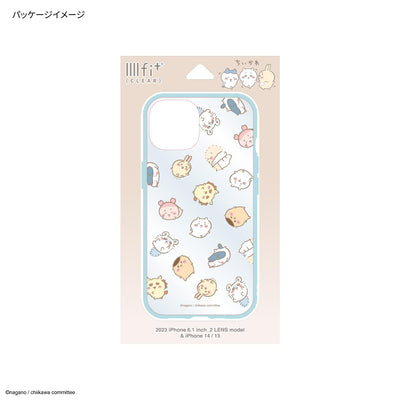 【IPHONE CASE】グルマンディーズ ちいかわ IIIIfit Clear(イーフィット クリア) iPhone15 / 14 / 13 対応 ケース