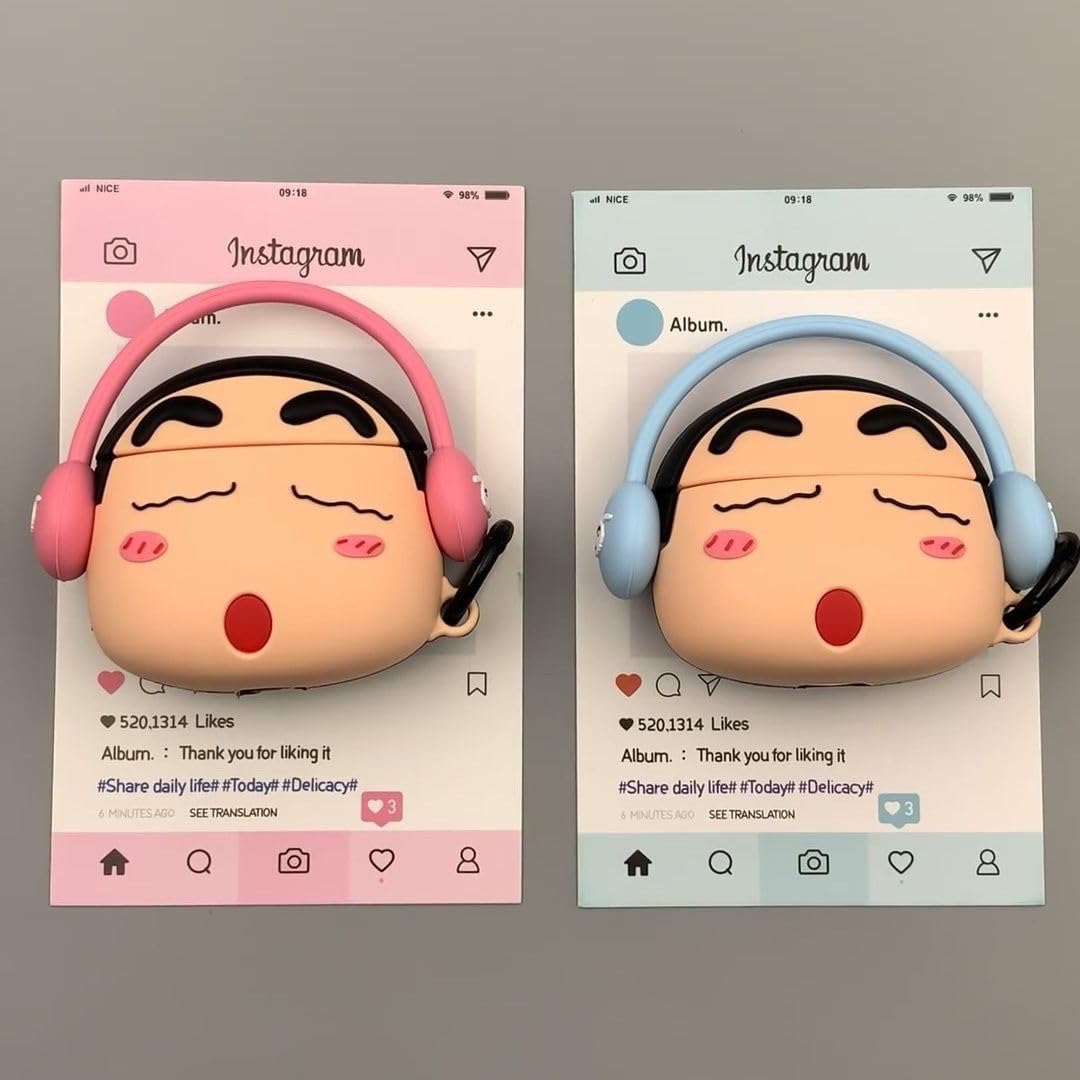 【AIRPODS CASE】クレヨンしんちゃん AirPods 1/2/3/4世代/Pro2 用 ケース エアポッドプロ ケース
