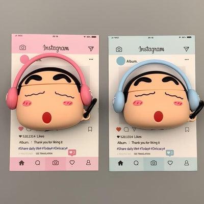 【AIRPODS CASE】クレヨンしんちゃん AirPods 1/2/3/4世代/Pro2 用 ケース エアポッドプロ ケース