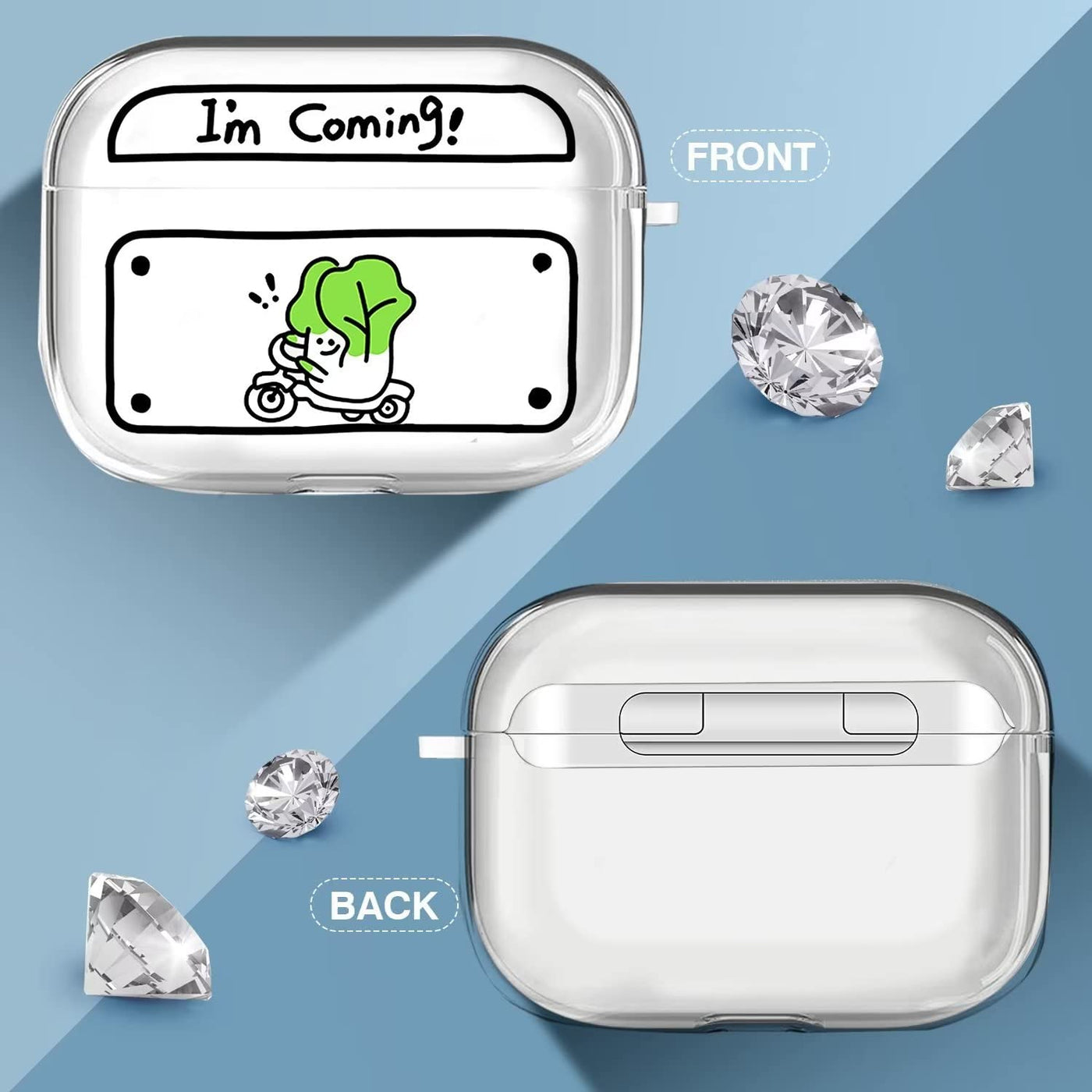 【AIRPODS CASE】二次元スタイル シンプルなスタイル エアーポッズ
