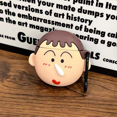 【AIRPODS CASE】ボーちゃん しんちゃん イヤホンケース AirPodsケースカバー