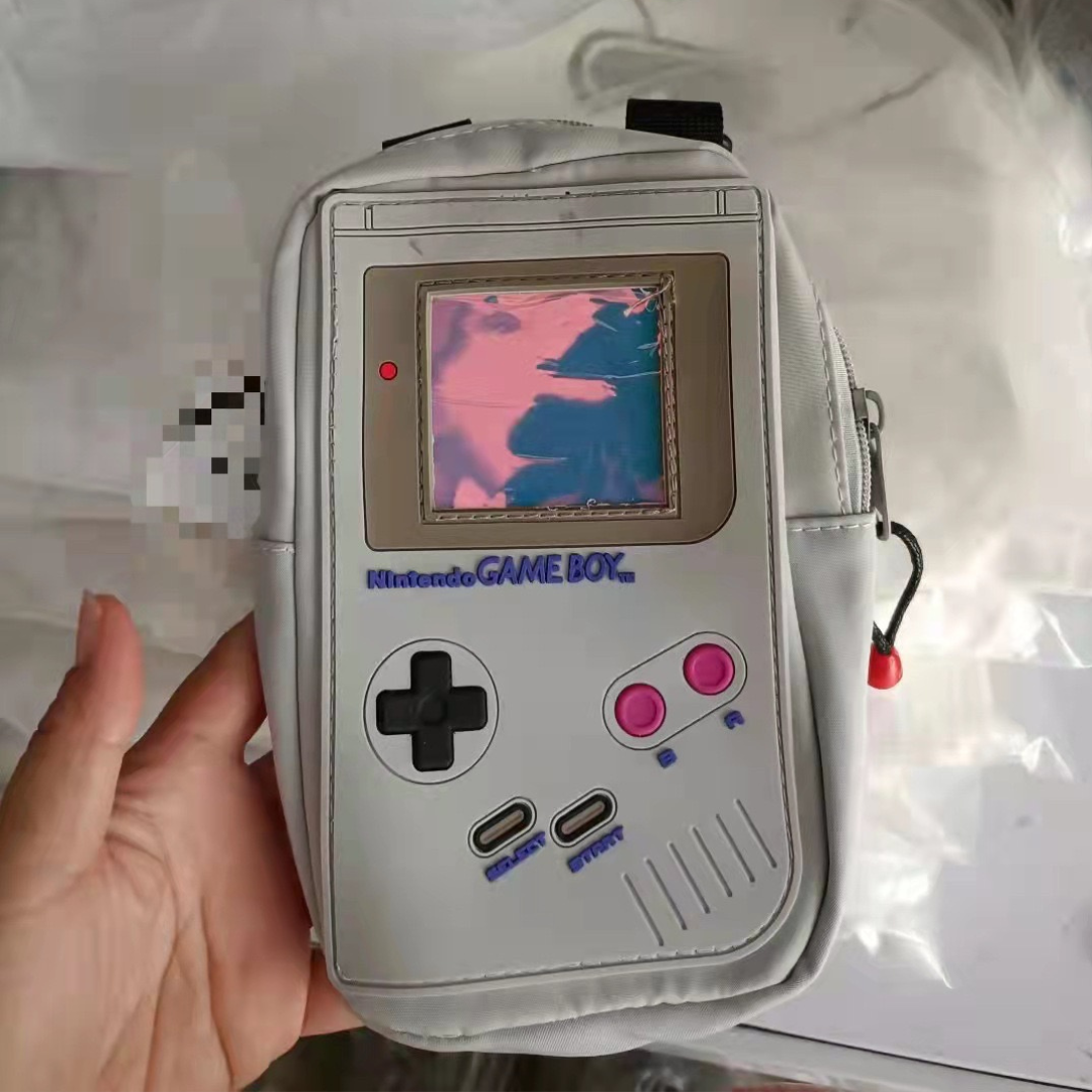 【Cute Bag】レトロ  ゲームボーイ ゲーム機 ショルダーバッグ