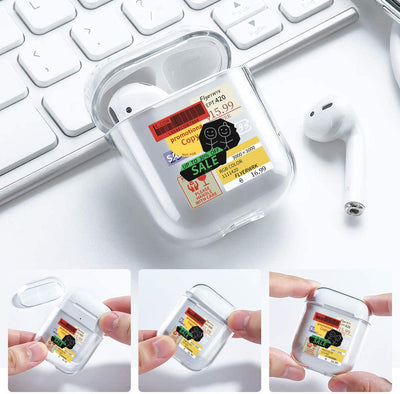 【AIRPODS CASE】 おしゃれ かわいい AirPods Pro 第2世代 ケース 韓国 おもしろ ステッカー