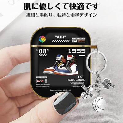 【AIRPODS CASE】Airpods ケース(第1世代/第2世代) AirPods 1/2 ケース かわいい キャラクター スニーカー