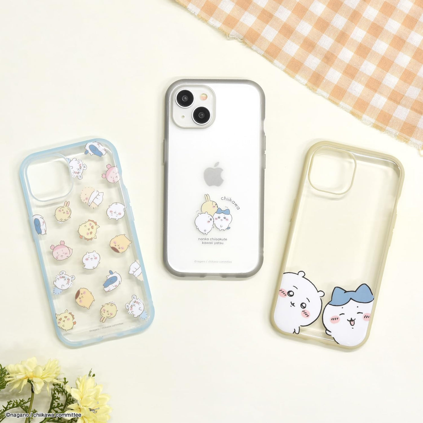 【IPHONE CASE】グルマンディーズ ちいかわ IIIIfit Clear(イーフィット クリア) iPhone15 / 14 / 13 対応 ケース