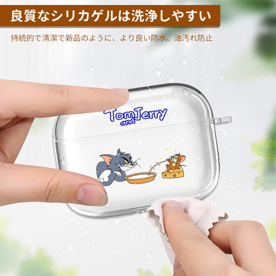 【AIRPODS CASE】AirPods 1/2 ケース (第1世代/第2世代) AirPods 第2世代 ケース 透明 キャラクター  人気 アニメキャラクター
