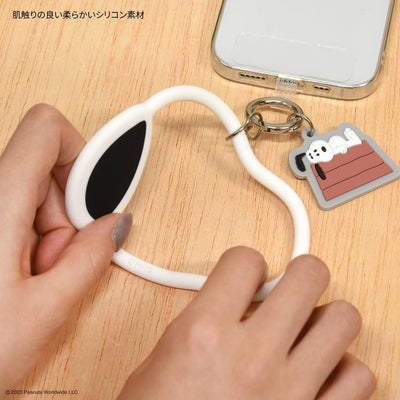 【ACCESSORIES】グルマンディーズ ピーナッツ スヌーピー  シリコンブレスレット ドッグハウス