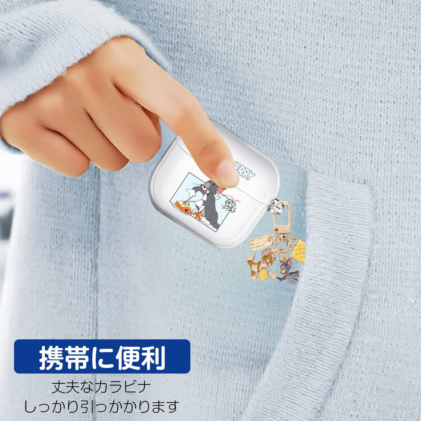 【AIRPODS CASE】AirPods 1/2 ケース (第1世代/第2世代) AirPods 第2世代 ケース 透明 キャラクター  人気 アニメキャラクター