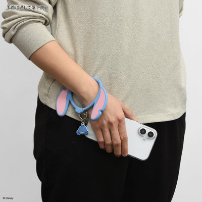 【ACCESSORIES】グルマンディーズ ディズニーキャラクター ／ マルチリングプラス シリコンブレスレット スティッチ