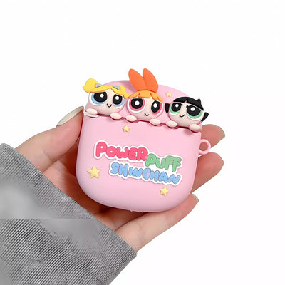 【AIRPODS CASE】Airpods 4 対応 ケース パワーパフガールズ保護ケース