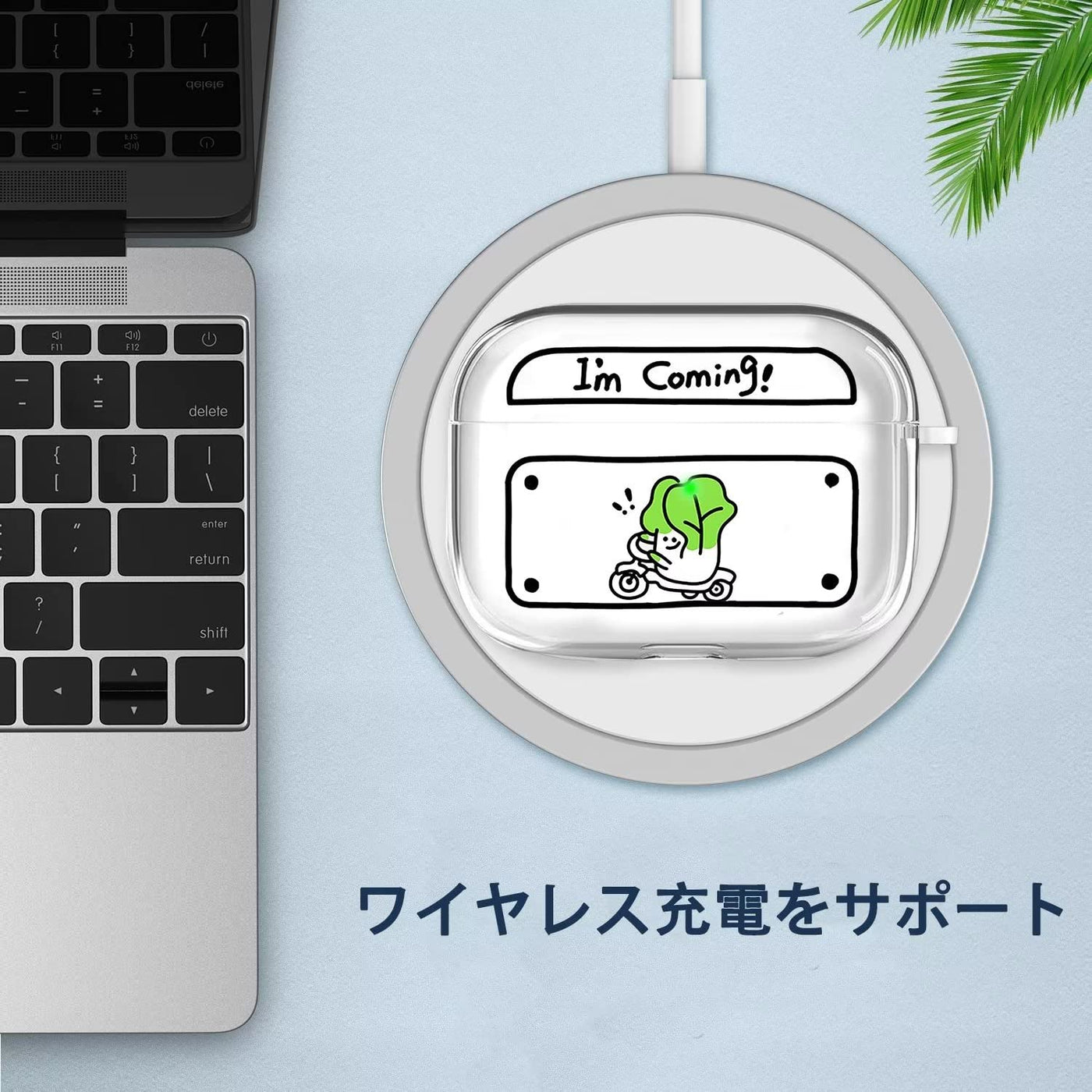 【AIRPODS CASE】二次元スタイル シンプルなスタイル エアーポッズ