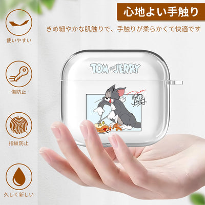 【AIRPODS CASE】AirPods 1/2 ケース (第1世代/第2世代) AirPods 第2世代 ケース 透明 キャラクター  人気 アニメキャラクター