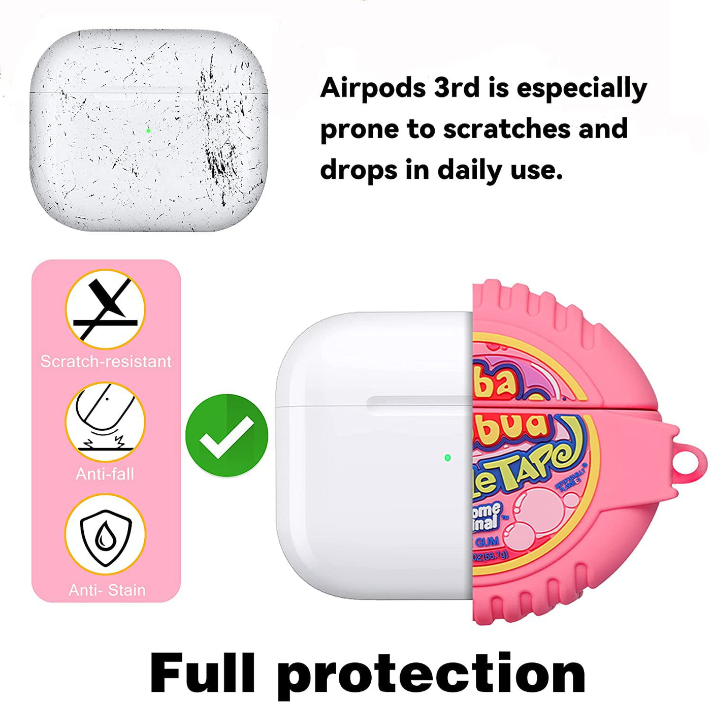 【AIRPODS CASE】ピーナッツバター Airpods ケース
