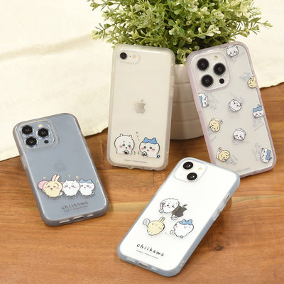 【IPHONE CASE】グルマンディーズ ちいかわ IIIIfit Clear (イーフィット クリア) iPhone 14 / 13 (6.1インチ) 対応 ケース