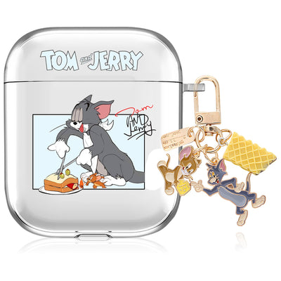 【AIRPODS CASE】AirPods 1/2 ケース (第1世代/第2世代) AirPods 第2世代 ケース 透明 キャラクター  人気 アニメキャラクター