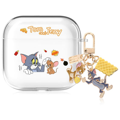 【AIRPODS CASE】AirPods 1/2 ケース (第1世代/第2世代) AirPods 第2世代 ケース 透明 キャラクター  人気 アニメキャラクター