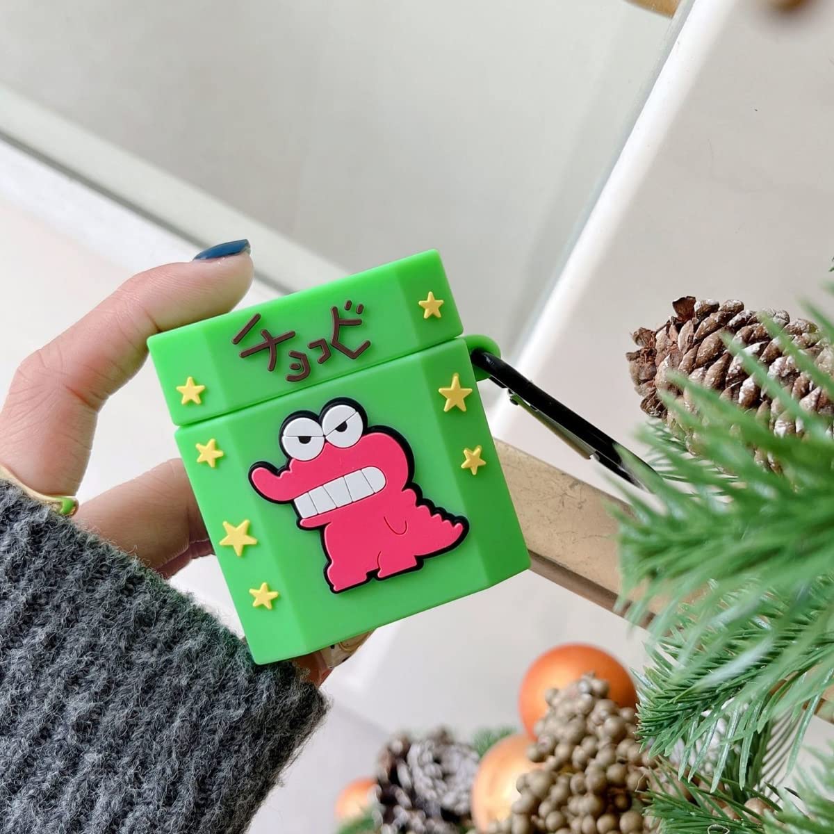 【AIRPODS CASE】airpods 第3世代 ケース Airpods カバエア クレヨンしんちゃん キャラクター アニメ シリコン